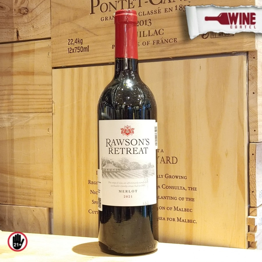 RED WINE Rawson's Retreat Shiraz / Merlot / Cabernet Sauvignon 750ml AUSTRALIA