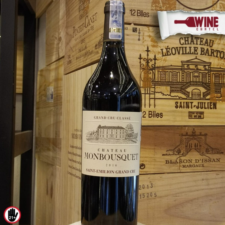 RED WINE Chateau Monbousquet Saint-Emilion Grand Cru 2016 FRANCE 750mL
