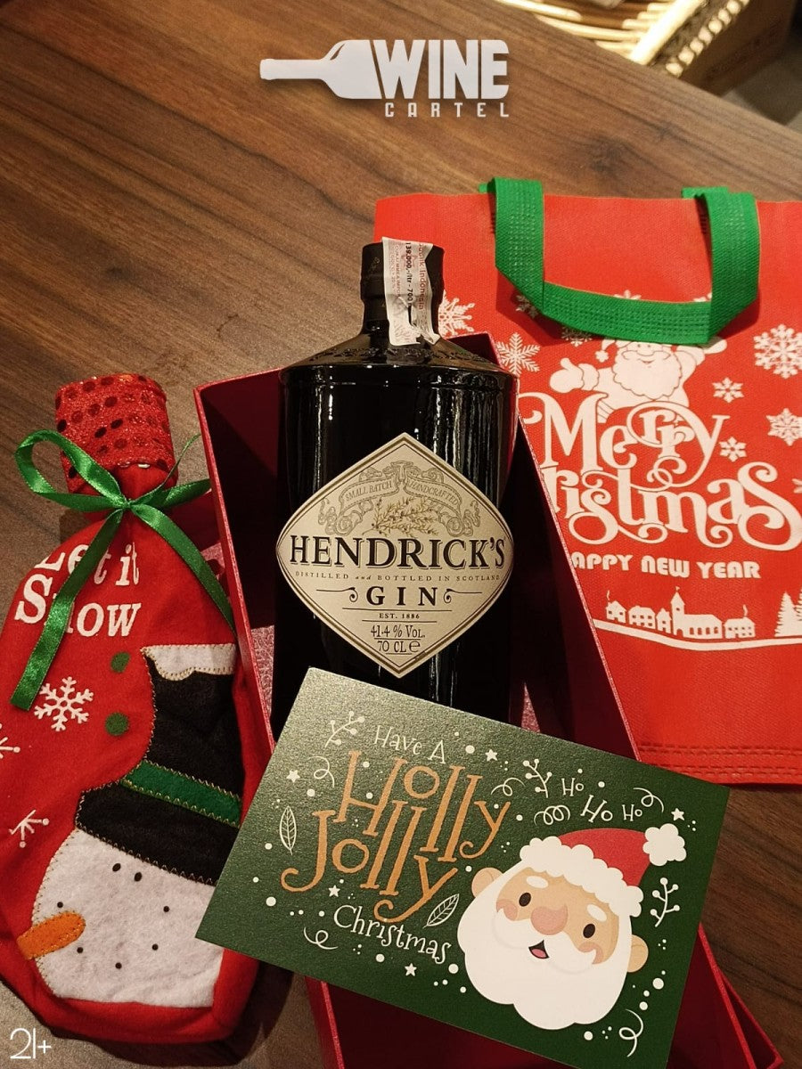 Hampers Christmas Natal GIN Hendricks Gin Spirits Hendrick Gin 700 mL