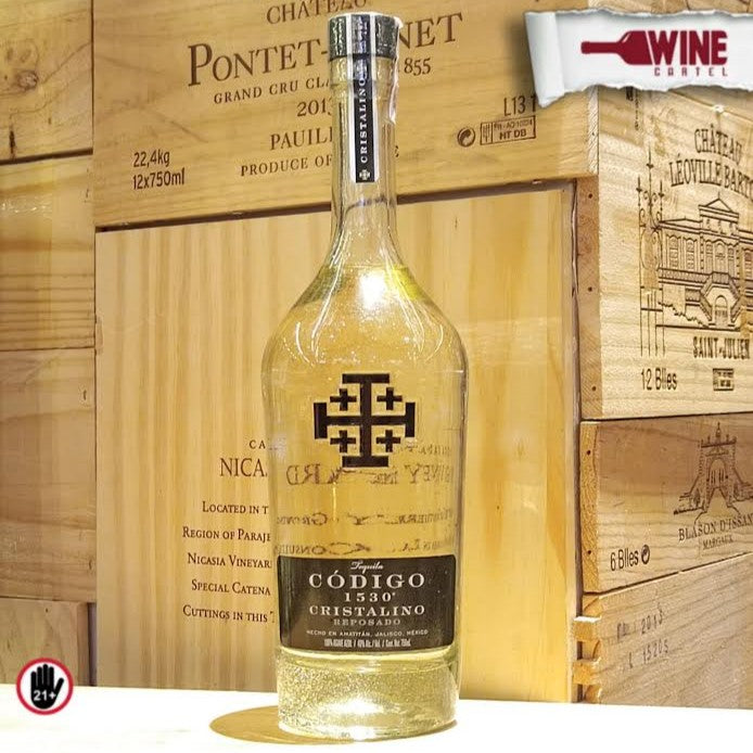 TEQUILA Codigo 1530 Cristalino Reposado Tequila 700mL MEXICO