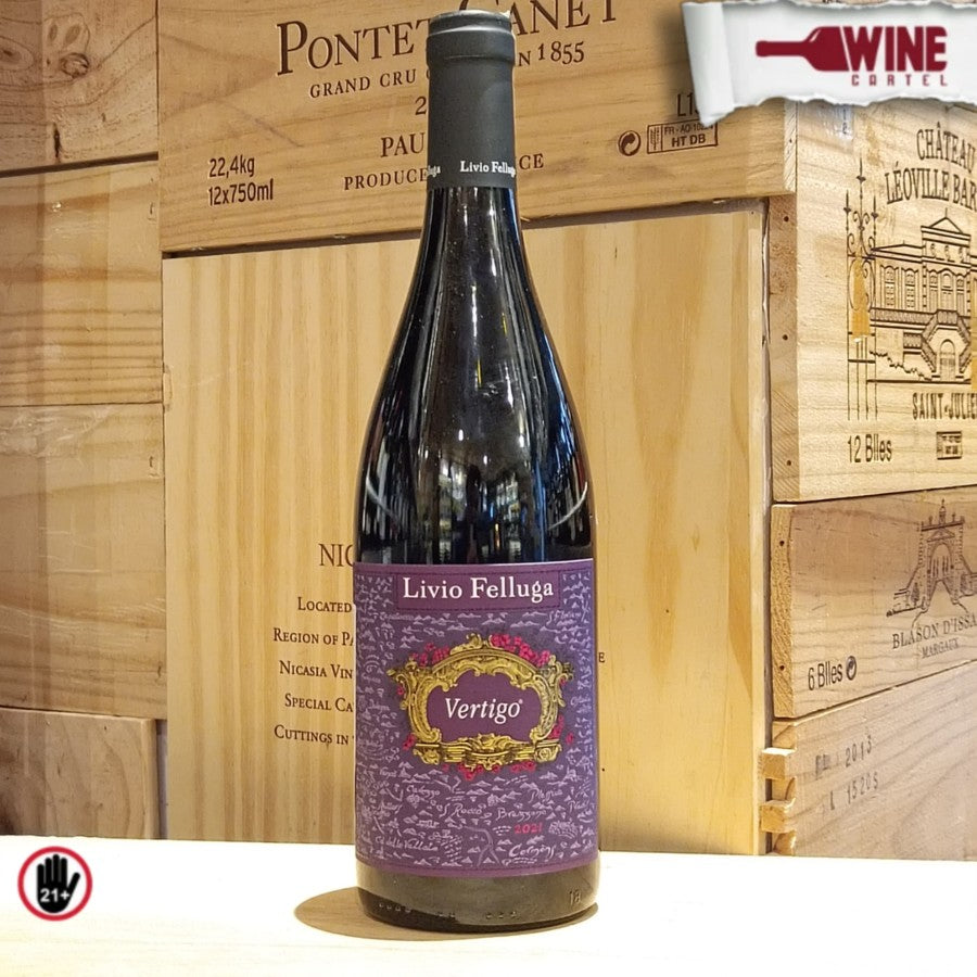 RED WINE Red Wine Livio Felluga Vertigo 750mL ITALY