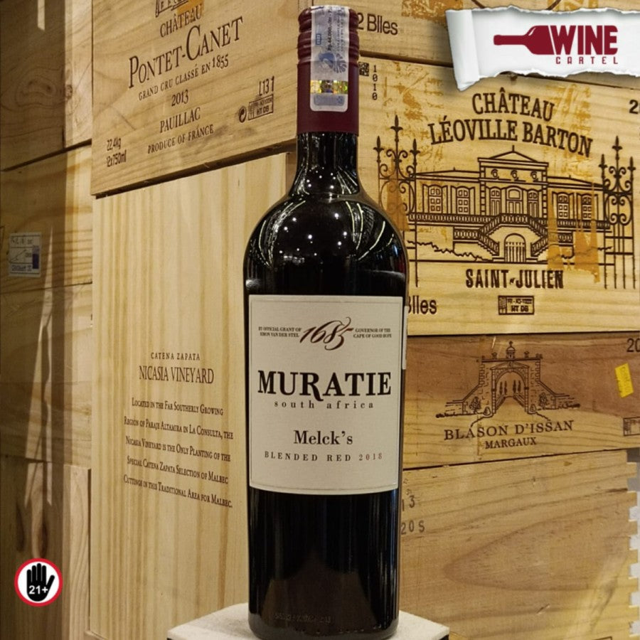 RED WINE Muratie Melek's Blended Red 750ML SOUTH AFRICA