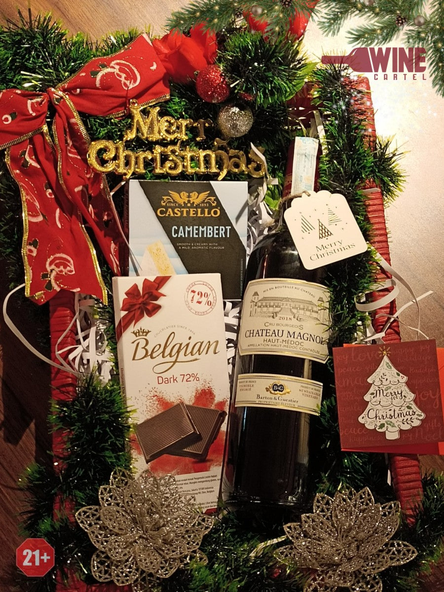 Xmas Hampers Gift B&G (Barton & Guestier) Chateau Magnol FRANCE