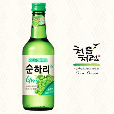 Chumchurum Grape Soju 360mL KOREA