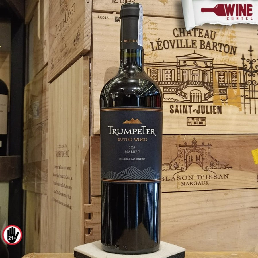RED WINE Rutini Trumpeter Clasico Malbec Mendoza 2021 750ml ARGENTINA