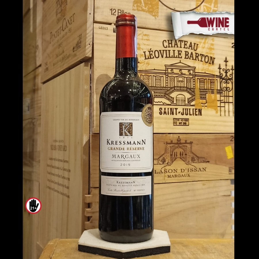 RED WINE Kressmann Margaux Grand Reserve 750mL FRANCE