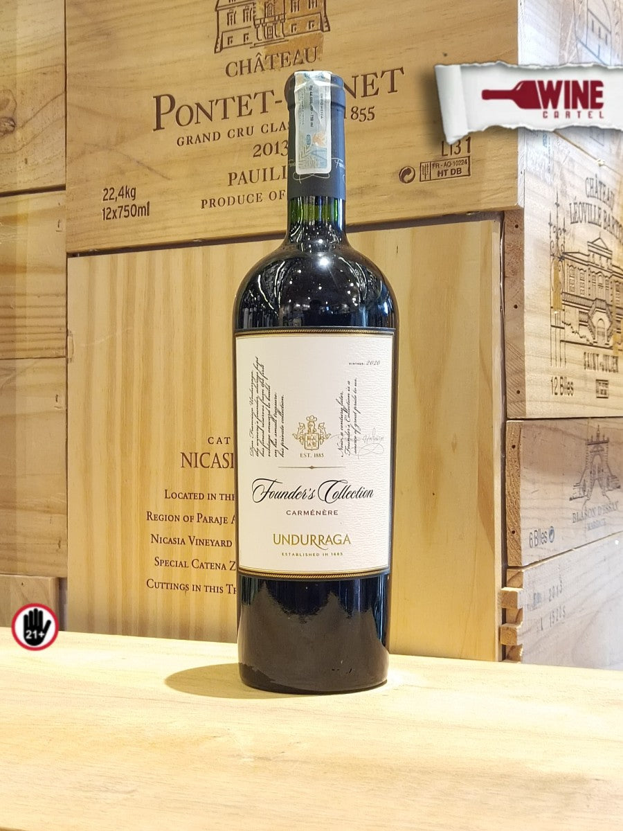 RED WINE Undurraga Founders Collection Carmenere 750mL CHILE