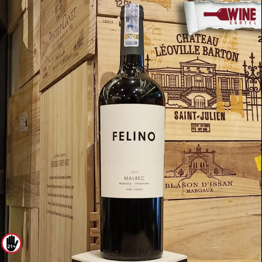 RED WINE Vina Cobos Felino Malbec 750mL ARGENTINA