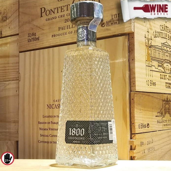 TEQUILA 1800 Cristalino Anejo Tequila - 750ml MEXICO