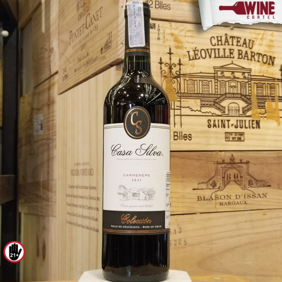 RED WINE Casa Silva Carmenere 750ML CHILE
