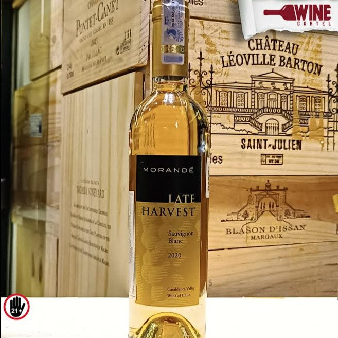 WHITE WINE Morande Late Harvest Sauvignon Blanc Half Bottle 375mL CHILE