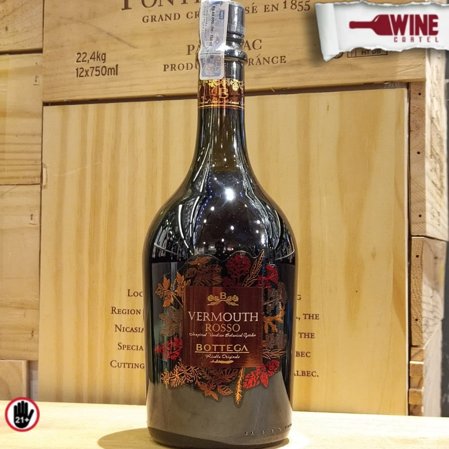 WHITE WINE Bottega Vermouth Rosso 750mL ITALY