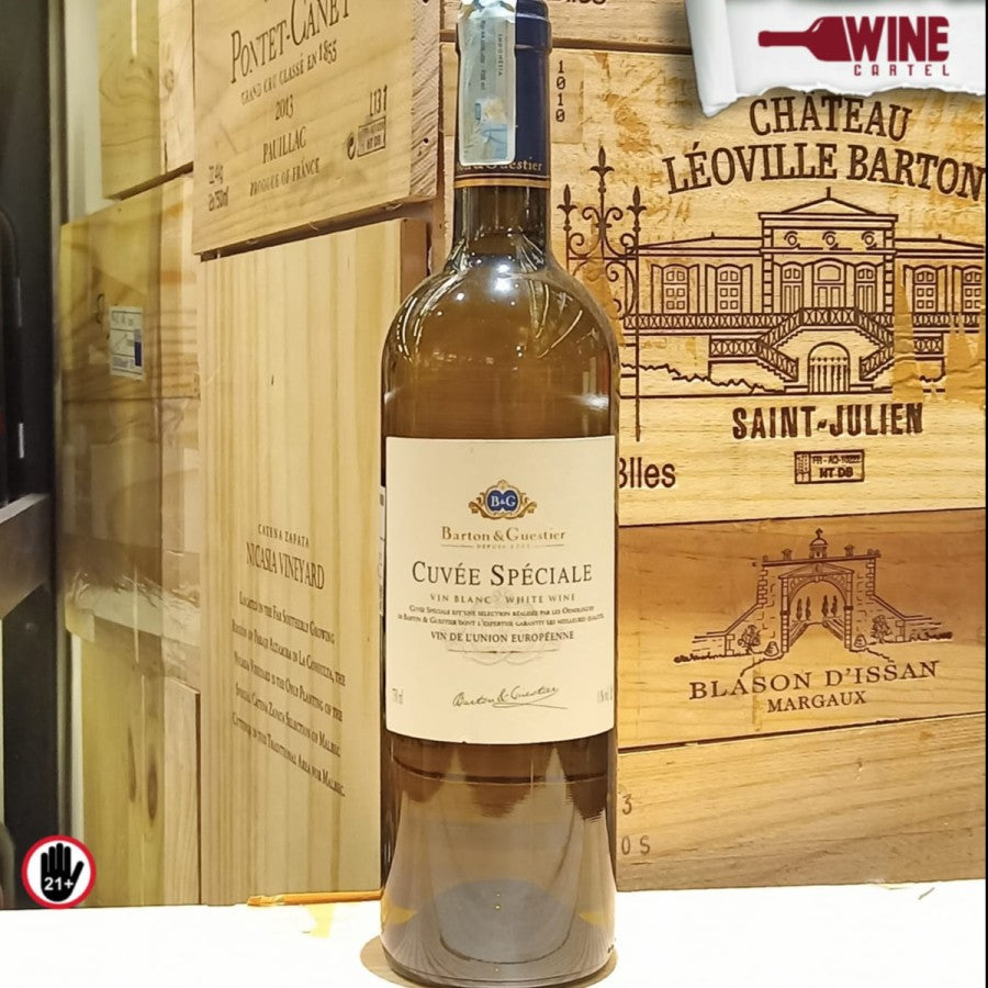 WHITE WINE - FRANCE - B&G Cuvee Speciale Vin Blanc BNG 750mL PERANCIS