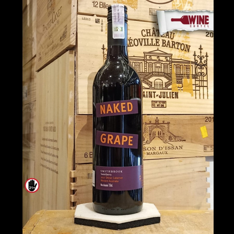 NAKED GRAPE Smithbrook Sweetberry Shiraz Cabernet 750ml AUSTRALIA
