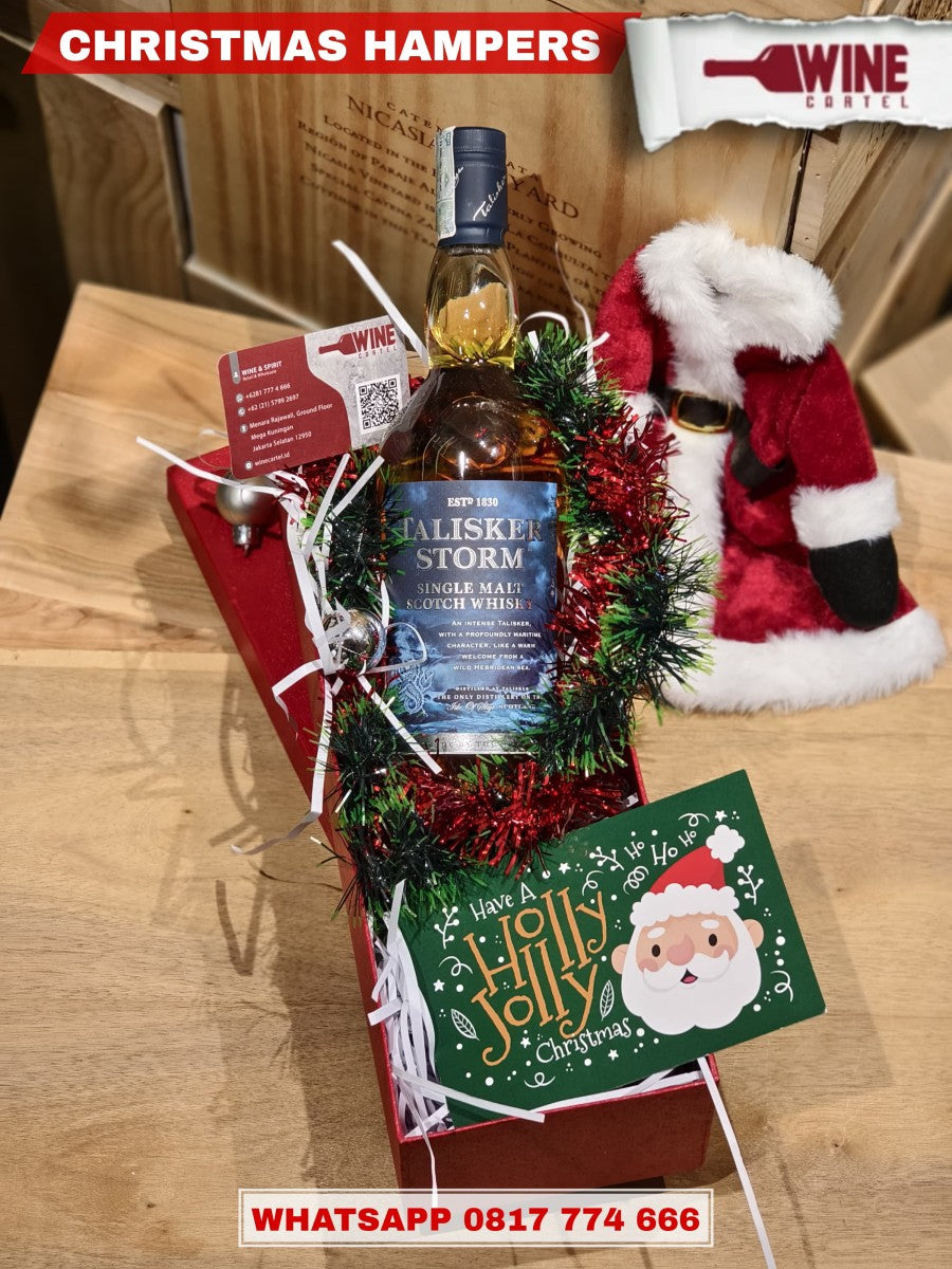 HAMPERS CHRISTMAS WHISKY Talisker Storm Single Malt Whisky 700mL