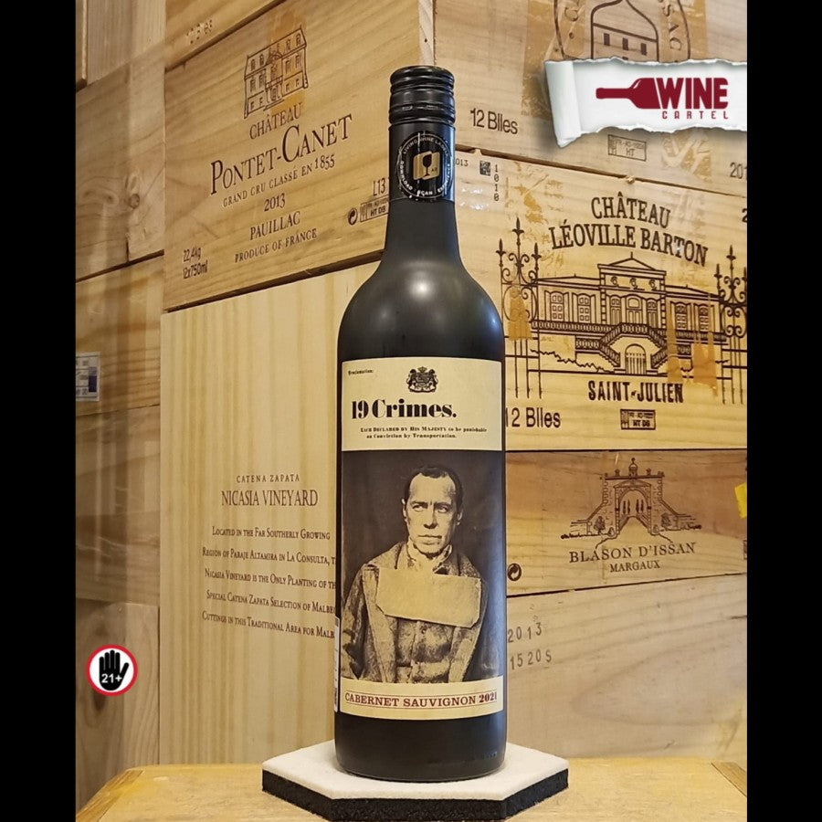 RED WINE 19 Crimes Cabernet Sauvignon 750ml UNITED STATES