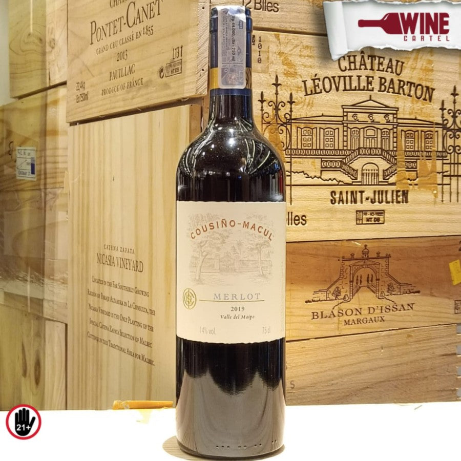RED WINE Vina Cousino Macul | Merlot 750ml CHILE