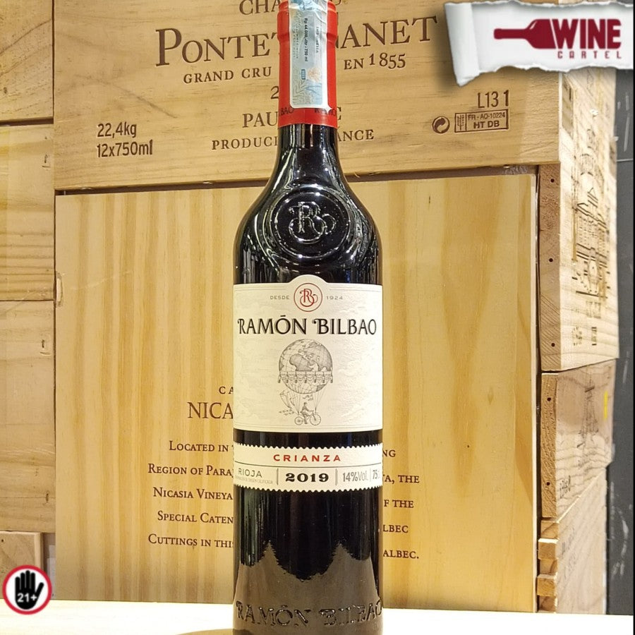 RED WINE Ramon Bilbao Crianza 750mL SPAIN
