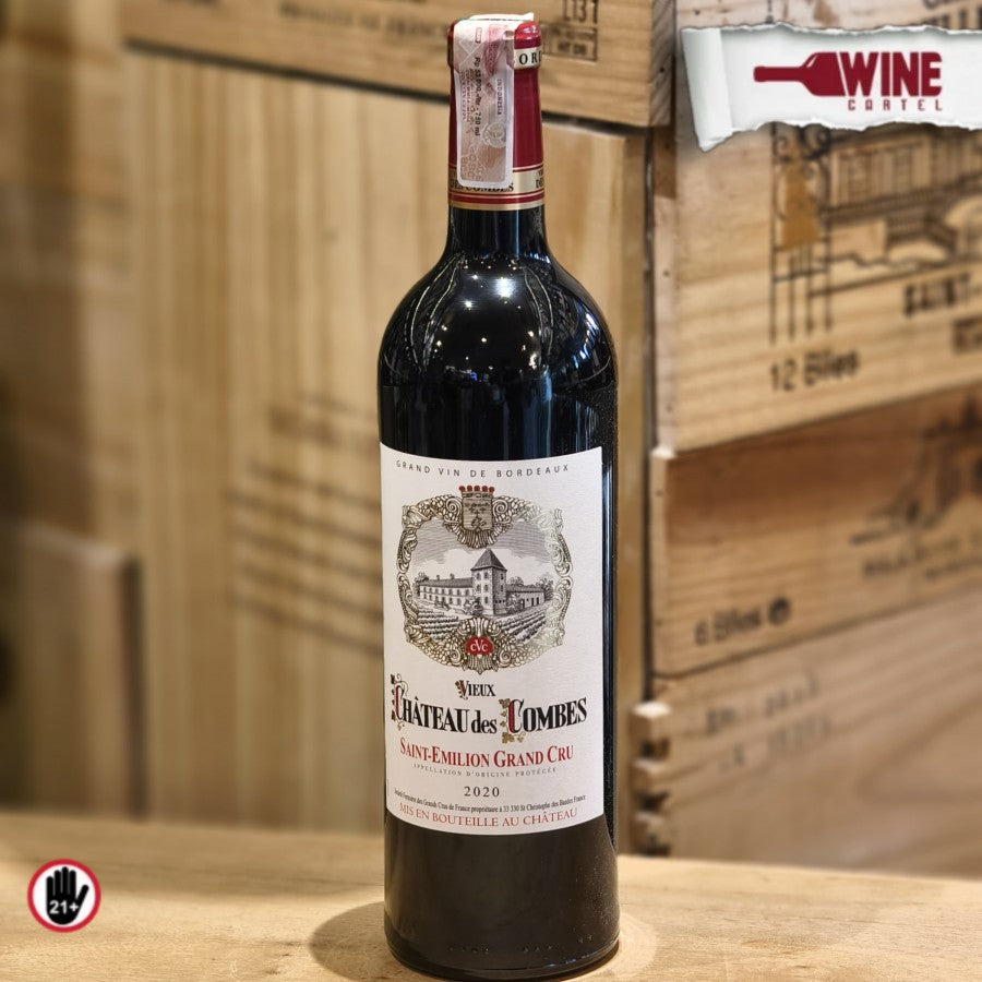 RED WINE Vieux Chateau De Combes ST Saint Emilion Grand Cru 750mL FRANCE