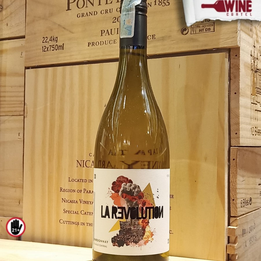 WHITE WINE LA REVOLUTION CHARDONNAY 750mL FRANCE