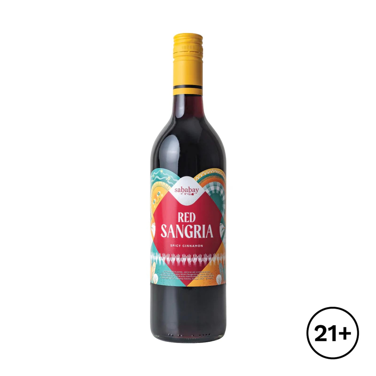 SWEET RED WINE Sababay Red Sangria Sweet 750mL BALI INDONESIA