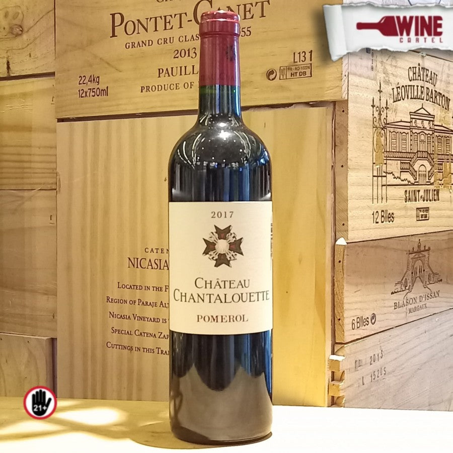 RED WINE Chateau Chantalouette POMEROL 750mL FRANCE