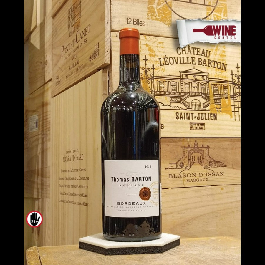 RED WINE Thomas Barton Reserve Bordeaux Rouge 750ml FRANCE