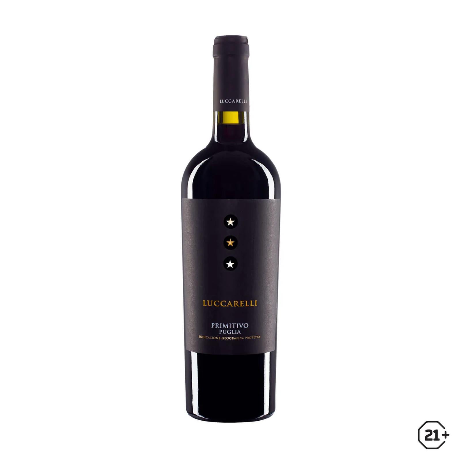 RED WINE Luccarelli PRIMITIVO Puglia IGP 750ml ITALY