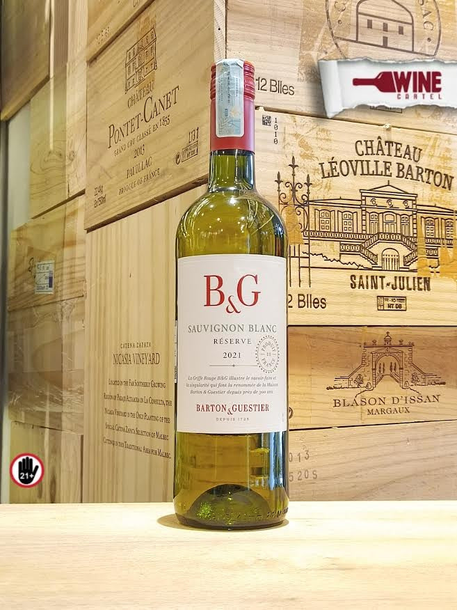 WHITE WINE B&G Barton Reserve Varietal Sauvignon Blanc 750ml FRANCE