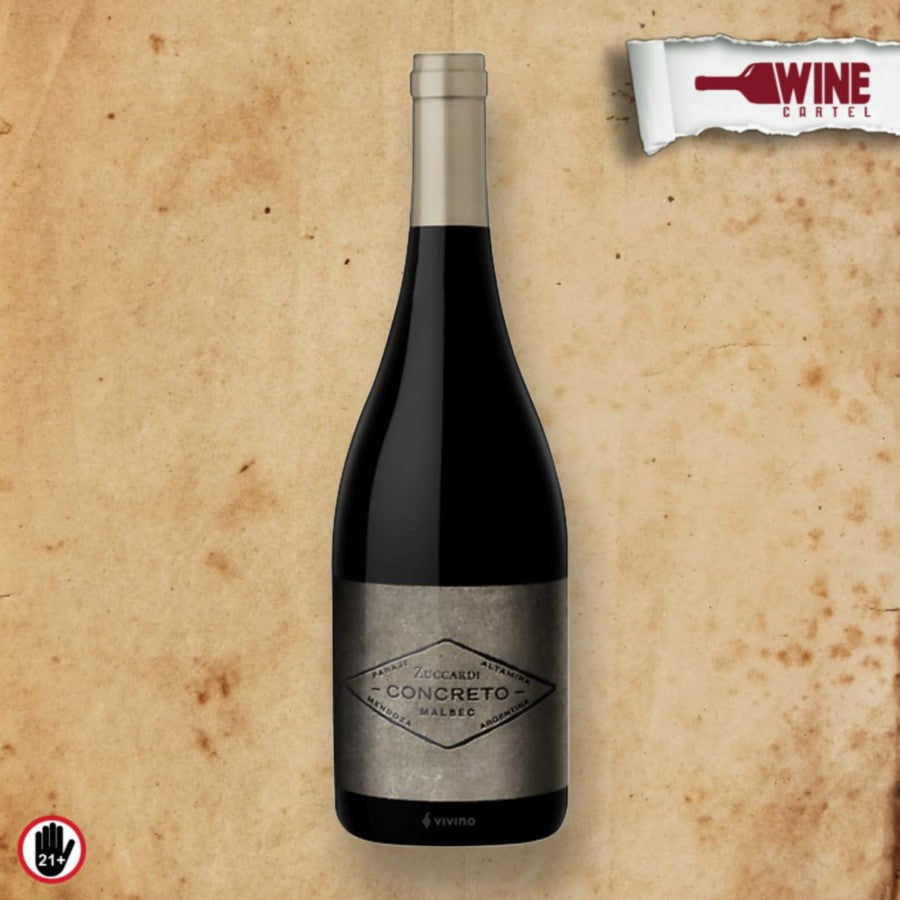 RED WINE Zuccardi Malbec Concreto Mendoza 2018 ARGENTINA