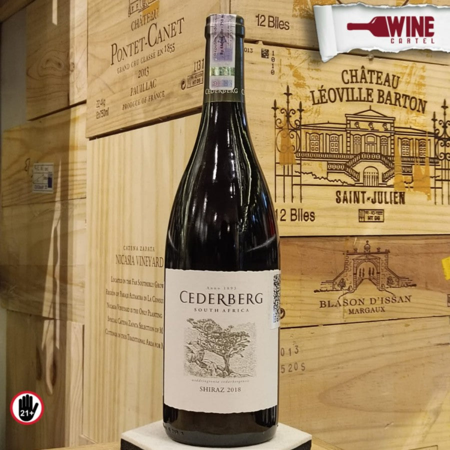 RED WINE Cederberg Shiraz 750mL SOUTH AFRICA