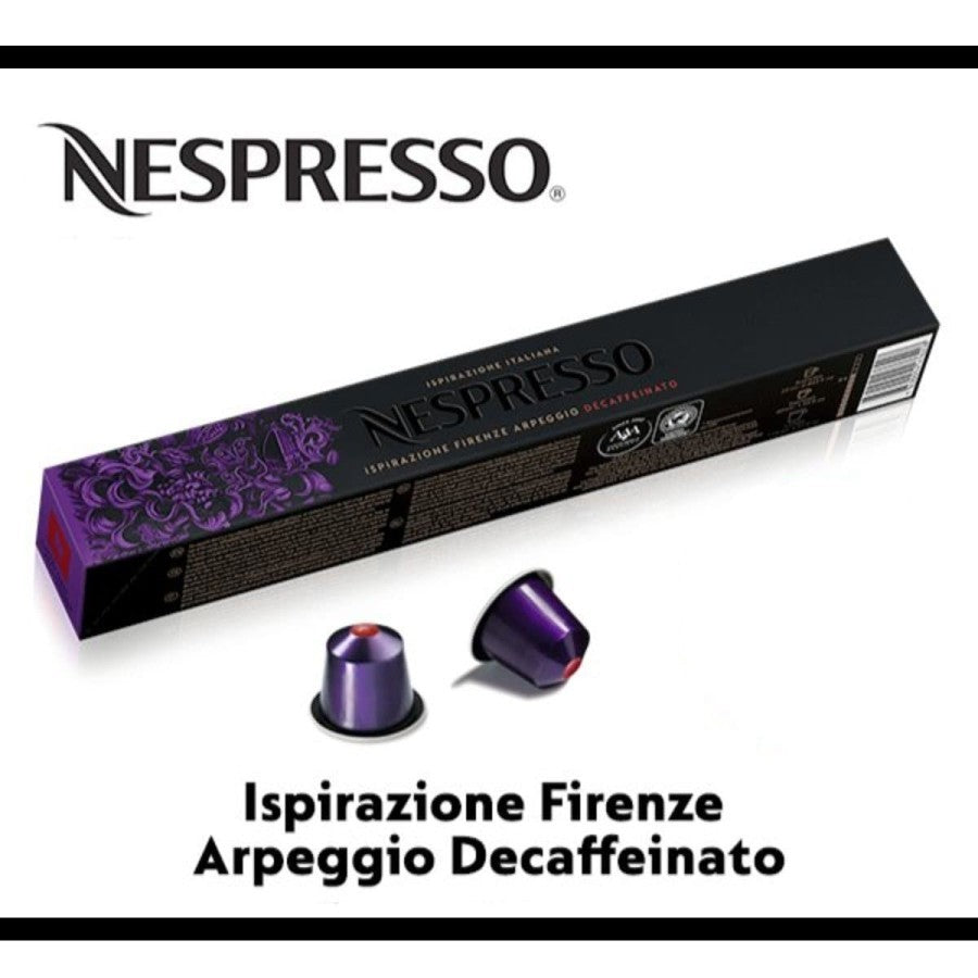 Nespresso Ispirazione Firenze Arpeggio Decaffeinato Coffee Capsules