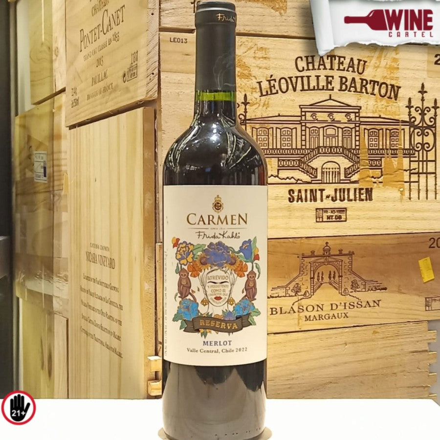 RED WINE Carmen Frida Kahlo Reserva Merlot 750mL CHILE