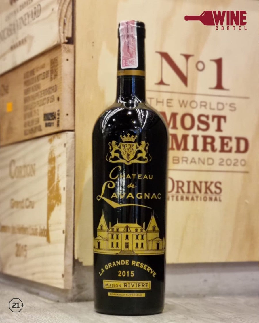 RED WINE Chateau De Lavagnac La Grande Reserve Maison 2015 750mL FRANCE