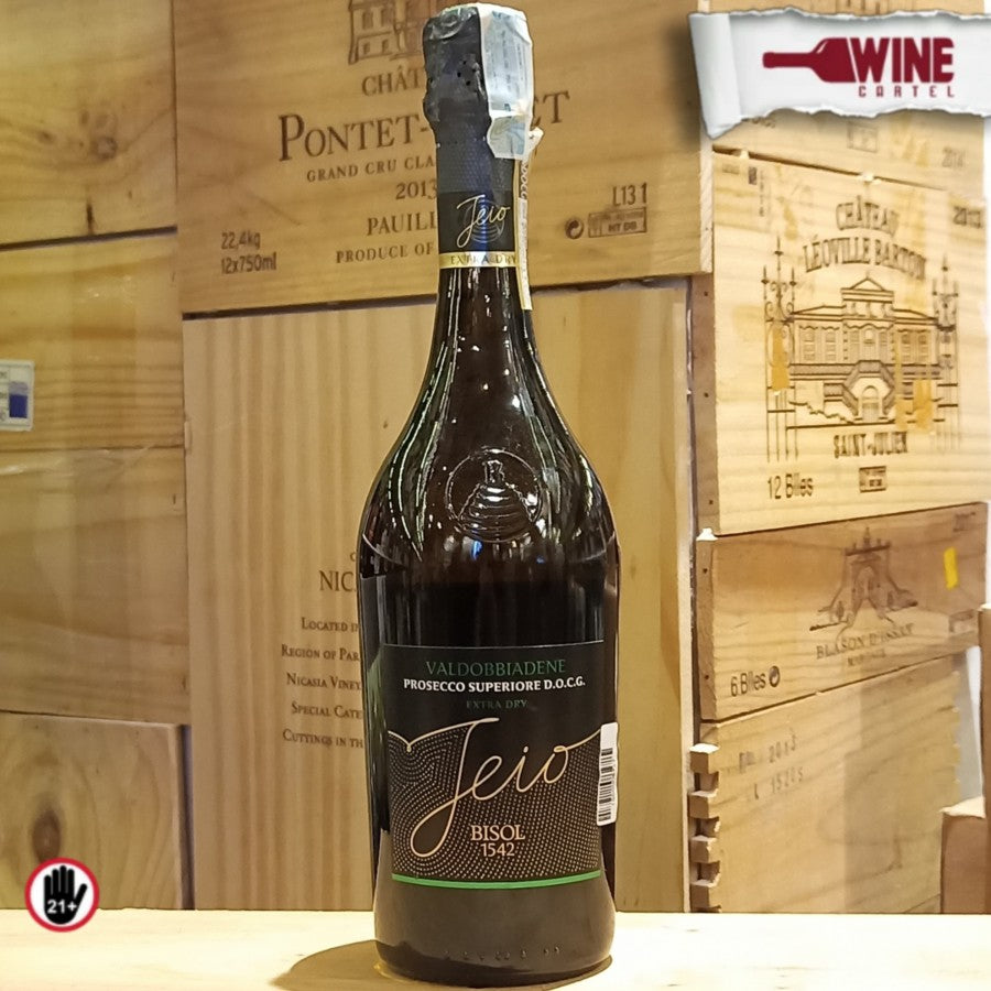 PROSECCO Jeio Bisol Valdobbiadene Extra Dry 750ml ITALY