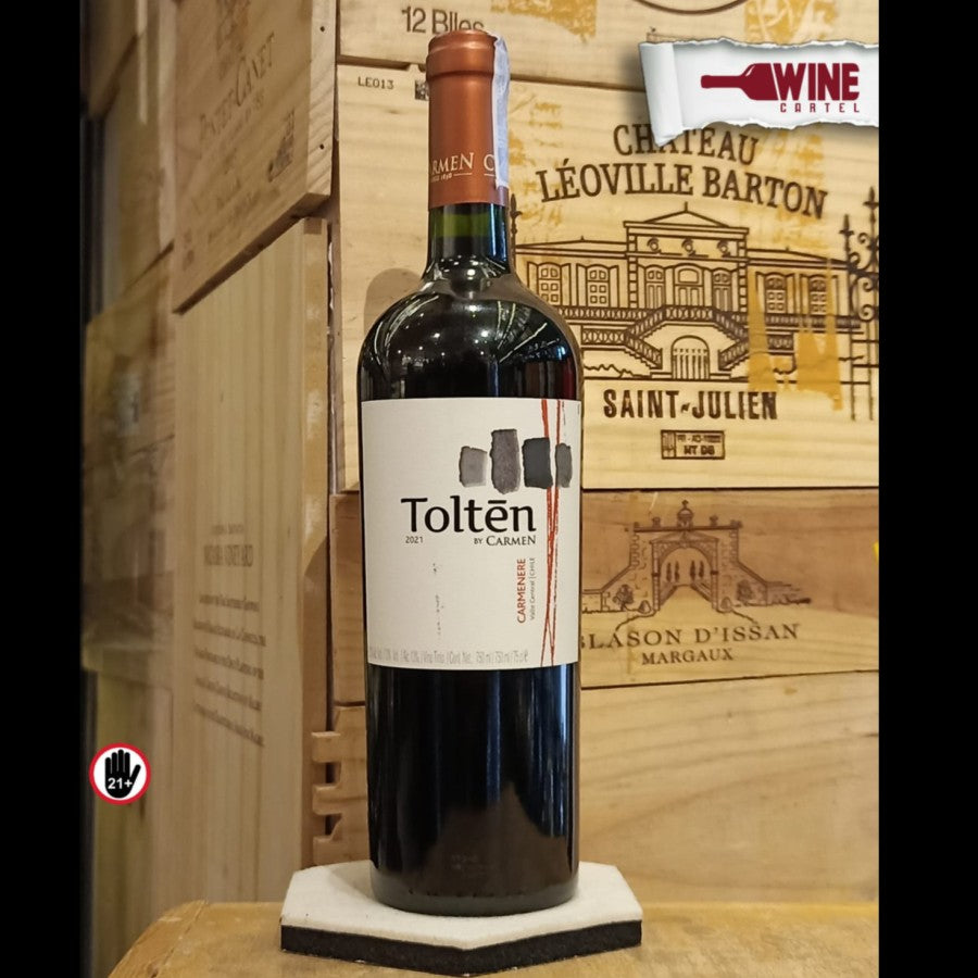 RED WINE Carmen Tolten Carmenere 750mL FRANCE