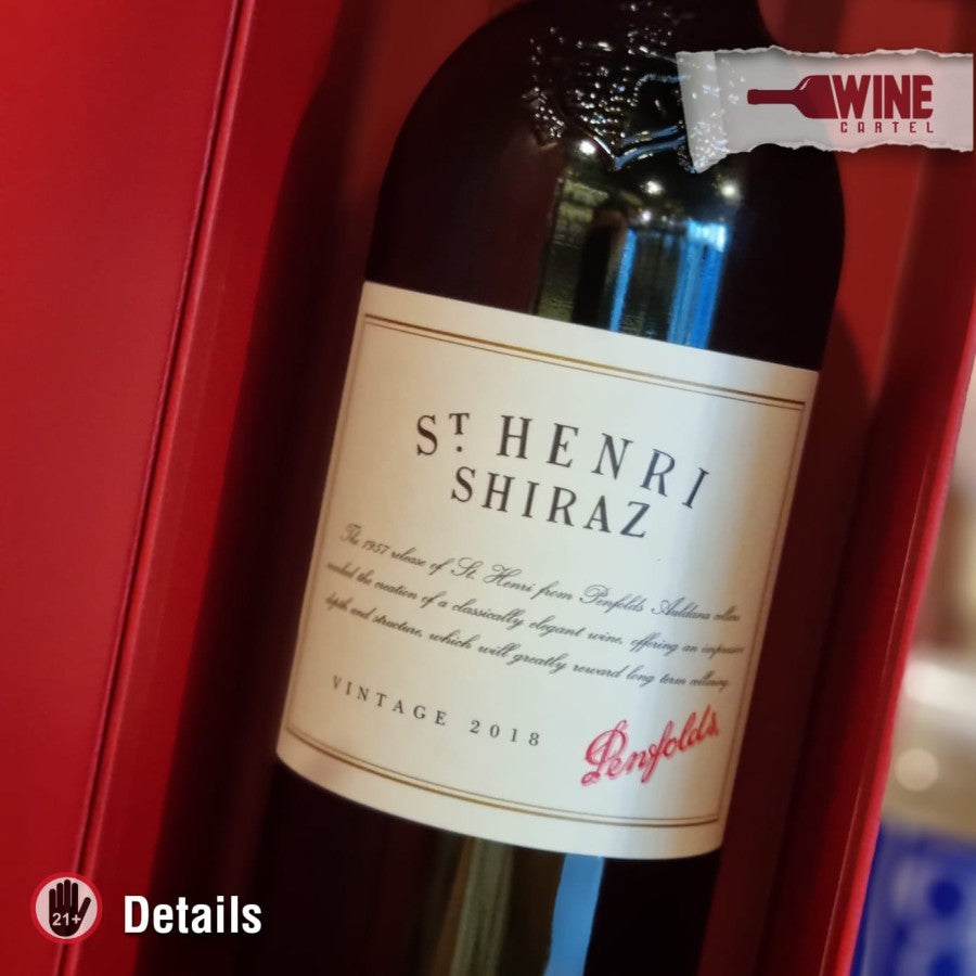 RED WINE Penfolds St. Henri Shiraz Wine 2018 750ML AUSTRALIA