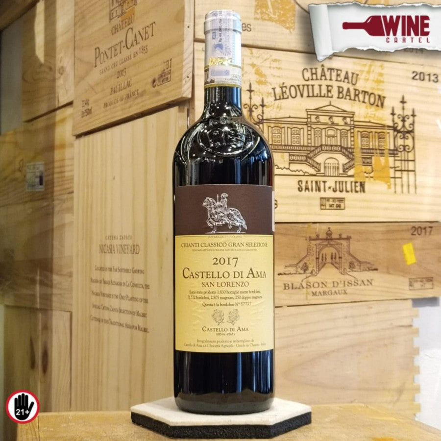 RED WINE Castello di Ama Chianti Classico Vigneto San Lorenzo 2017 ITALY