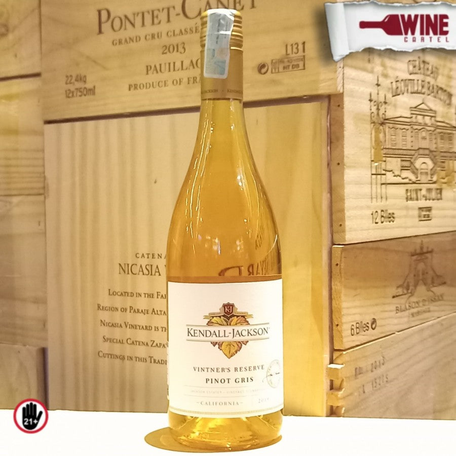 WHITE WINE Kendall Jackson Vintner's Reserve Pinot Gris 750ml USA