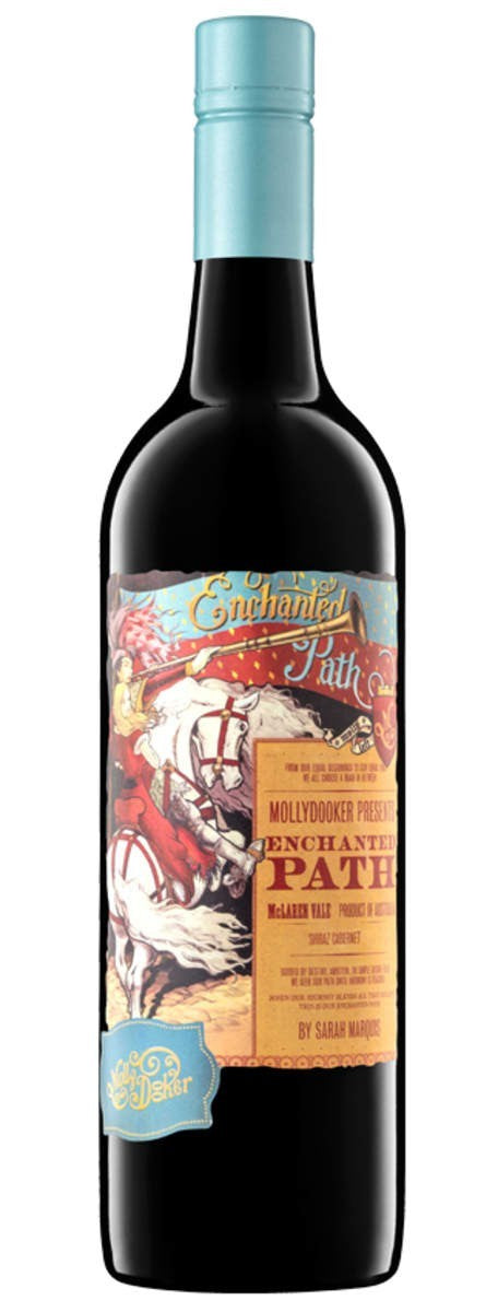 Red Wine Mollydooker Enchanted Path Shiraz Cabernet -750ml - AUSTRALIA