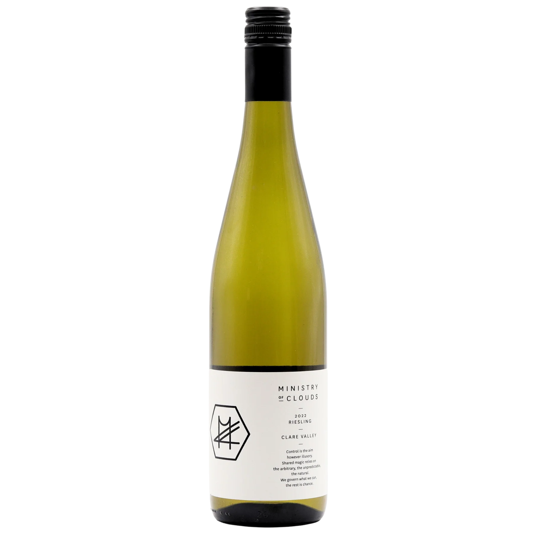 RIESLING WHITE WINE Ministry of Clouds Riesling Australia Clare Valley 750mL