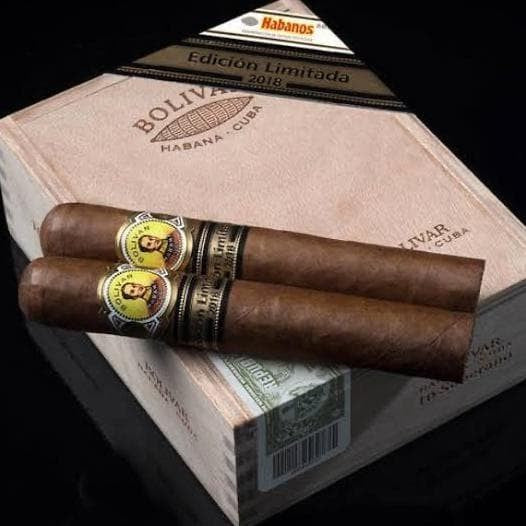 CIGAR Bolivar Soberano Limitada 2018 [ Box of 10 Sticks ] Cuba Cigar Cerutu