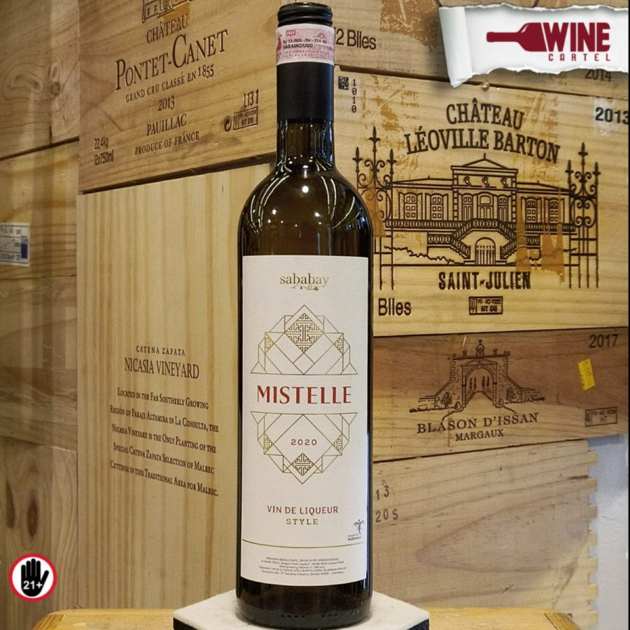 RED WINE Sababay Mistelle 2020 White Wine 750ml INDONESIA