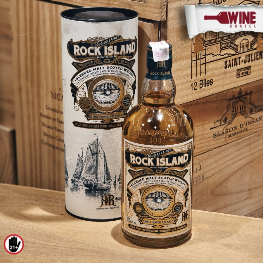 WHISKY Douglas Laing Rock Island Blended Malt 700mL SCOTLAND