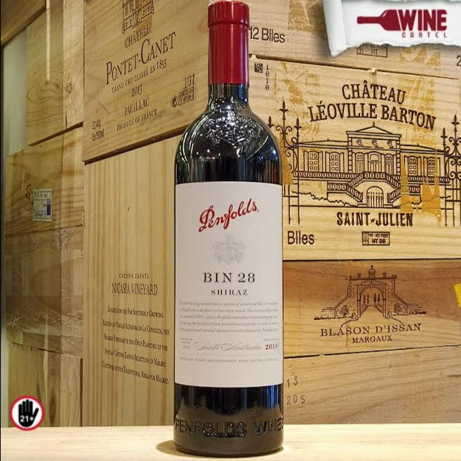 Penfolds Bin 28 Kalimna Shiraz 750ml ORIGINAL REGISTERED AUSTRALIA
