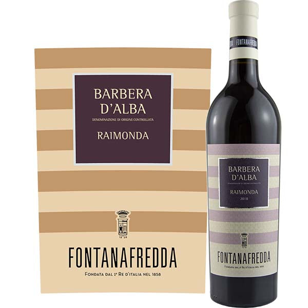RED WINE Fontanafredda Raimonda Barbera d'Alba Italy 750mL