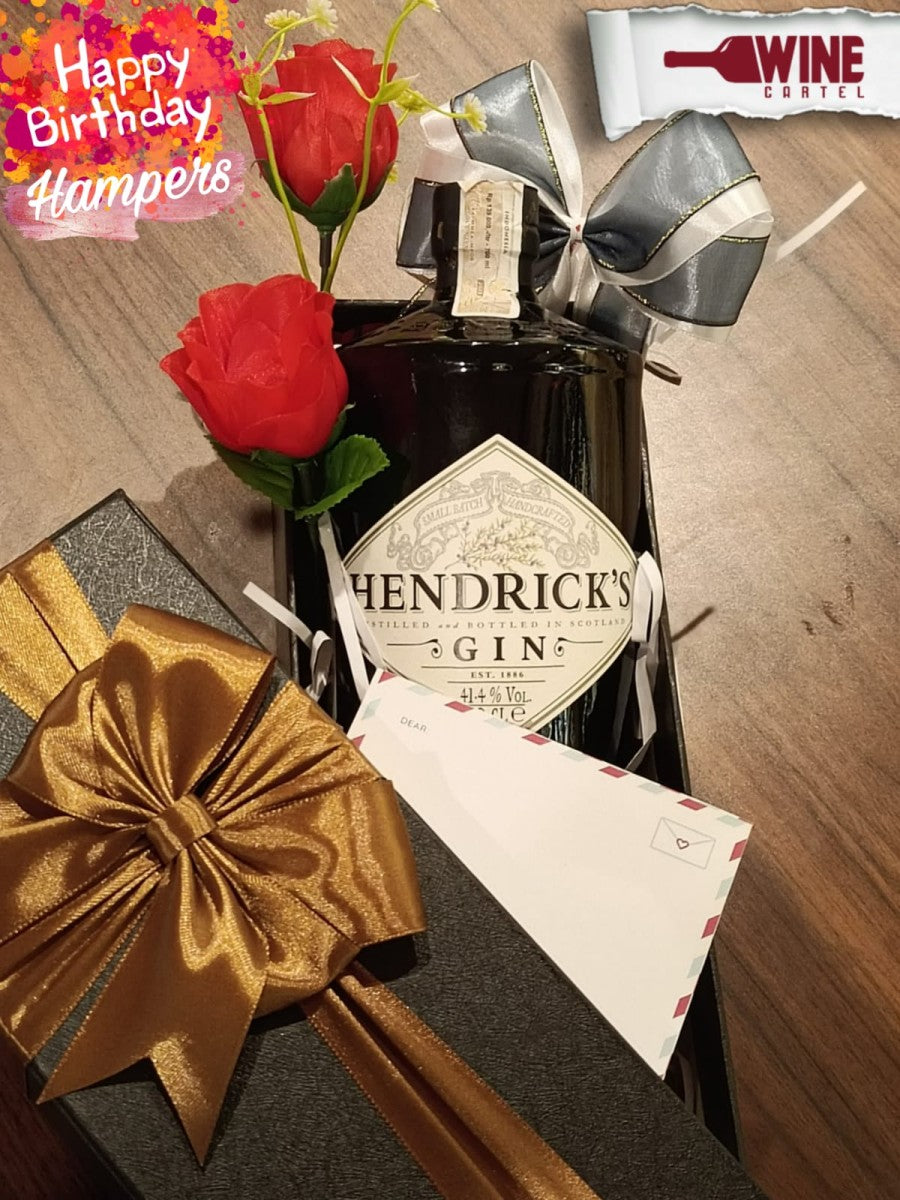 Hampers Gift SET GIN Hendricks Gin Spirits Hendrick Gin 700mL Birthday SCOTLAND