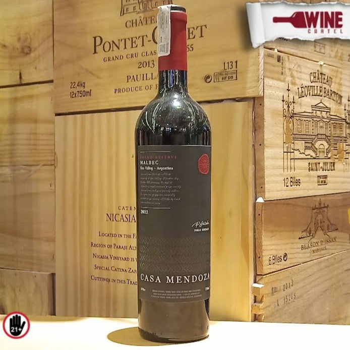 RED WINE Casa Mendoza Malbec Grand Reserve 750mL ARGENTINA