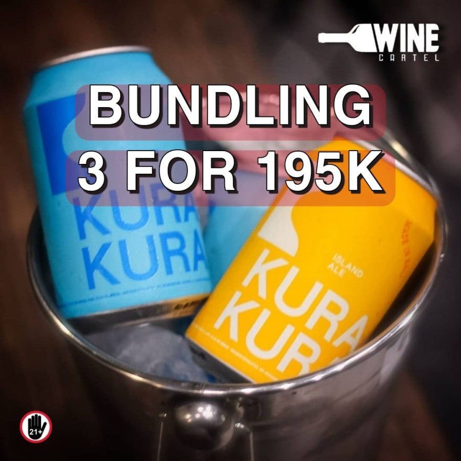 PROMO BUNDLING 3 FOR 144k Bir Kura Kura Lager / Kura Kura - Island Ale INDONESIA