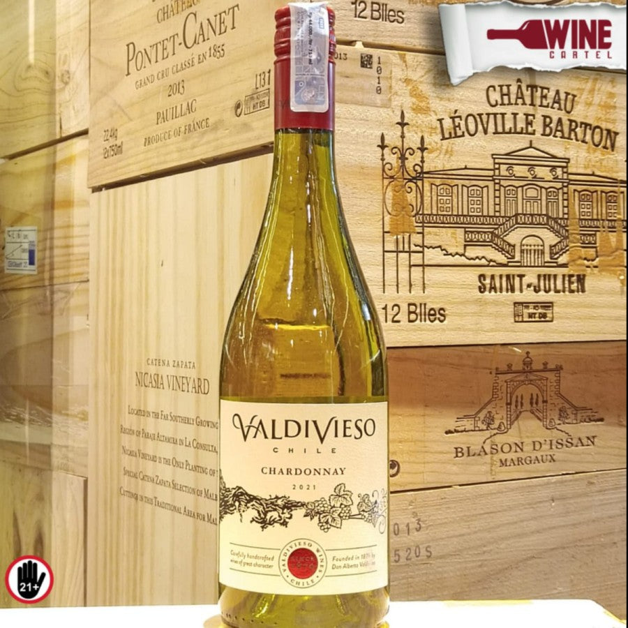 WHITE WINE Valdivieso Chardonnay Chile 750mL CHILE
